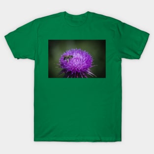 Blume mit Insekt T-Shirt